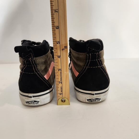 VANS Sk8-Hi 46 MTE Paracord Canteen Black Pink Suede Leather Color Block Unisex - Picture 5 of 10